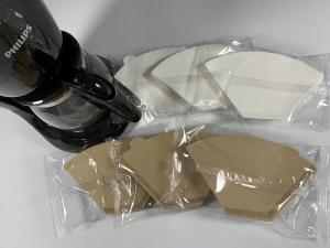 Wholesale coffee filter paper 02 filters size 100pcs eco friendly cone style filter paper from china suppliers