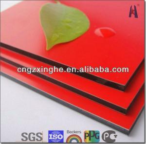 Wholesale Class A/B Fire Rated Aluminum Composite Panel Length 2440mm/3050mm/4050mm PE/PVDF Coating from china suppliers