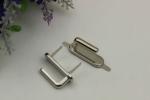 New idea products bag hardware nickel color metal arch bridge 35 mm with zinc