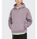 Soild Color Unisex Plain Embroidery Chenille Hoodie Custom Logo