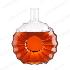 Wholesale Acceptable Customer's Logo Wine Glass Bottle with Cork 750ml from china suppliers