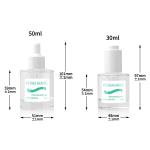 Serum Glass Essential Oil Empty Dropper Bottles Cosmetic Skincare Packaging 1OZ