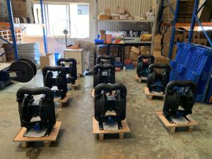 Wholesale 0.83pa Air Operated Double Diaphragm Pump / Dual Diaphragm Air Pump from china suppliers