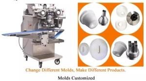 Wholesale Manufacturing Plant 4800pcs/h 20g Food Encrusting Machine from china suppliers