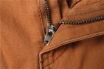 Casual Cuffed Hem Ladies Chino Pants 98% Cotton 2% Elastane