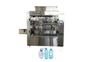Wholesale SS316 10L 4 Head Gravity Liquid Bottling Machine Linear Type from china suppliers