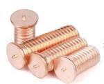 stainless steel copper plated CD flanged fully threaded capacity discharge spot