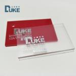 PE Protective Film 6mm Transparent Acrylic Sheet Soundproof Weather Resistant