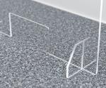 Acrylic Counter Guards /Desk guard /table guard Sneeze Guard – Freestanding