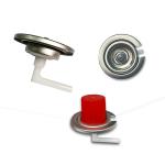 Portable Butane Gas Stove Valve Camping Gas Cartbrige Valves OEM ODM