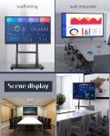 Infrared Touch Digital Smart Whiteboard Touch Screen Educational Board 60Hz