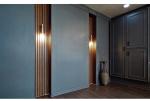 FSC Wooden Grain Interior WPC Wall Panel Moisture Proof Customized Logo