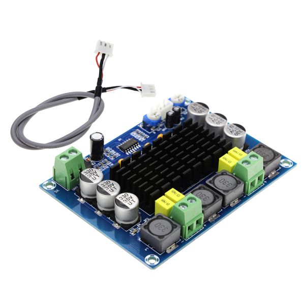120W Dual Channel Digital Audio Amplifier Board TPA3116D2 for DC 12V-24V