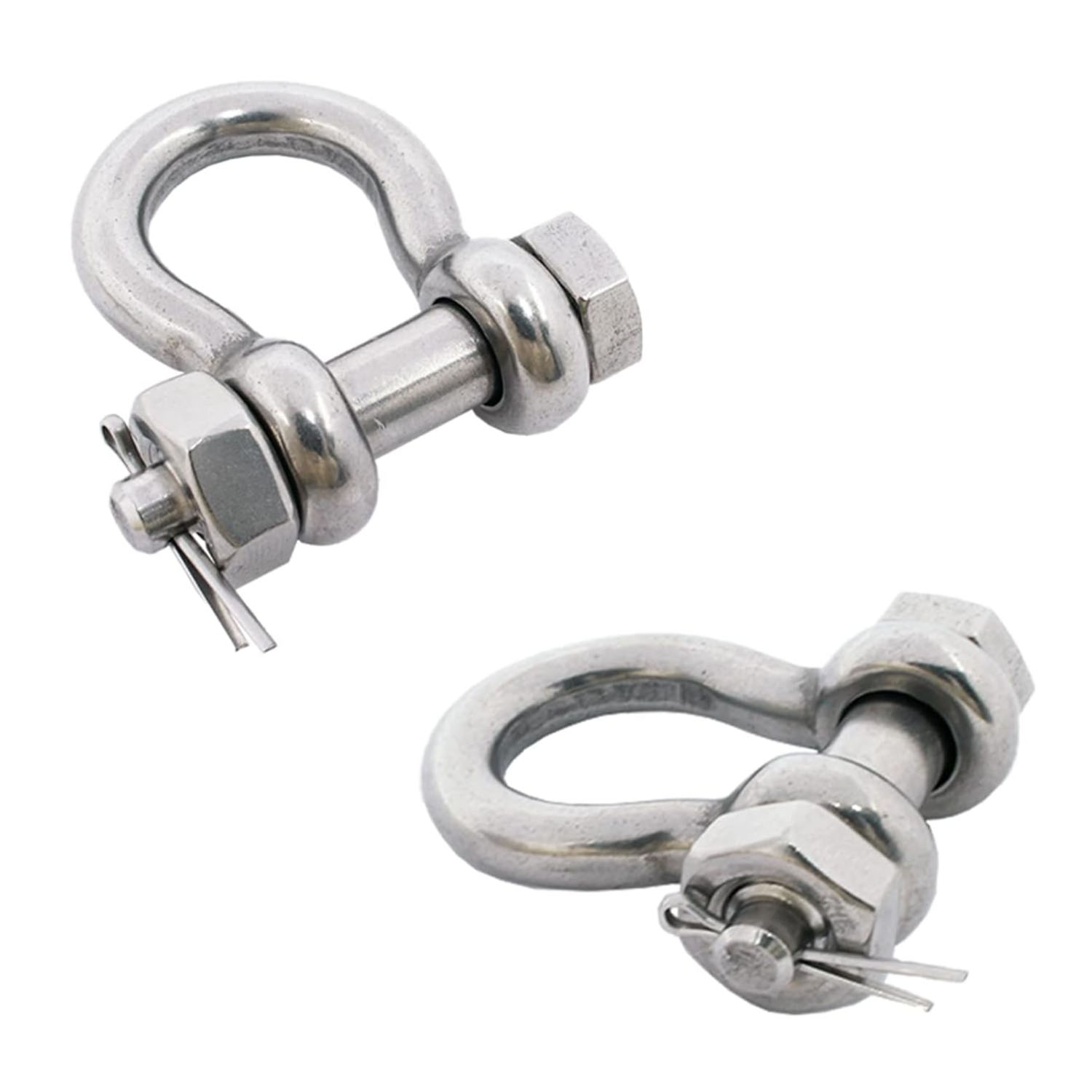 Stainless Steel 316 European Type Screw Pin Bow Shackle for General Industry Market