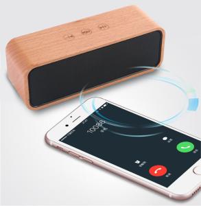 Wholesale Private Label Outdoor Passive Wooden Wireless Speaker with 6 - 8H Playback Time from china suppliers