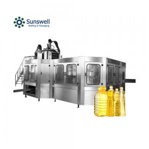 China Automatic Edible Oil Filling Machine 5l Piston Type 5000BPH for Cooking Oil on sale