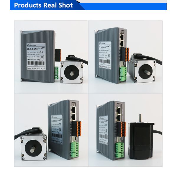 Lichuan DC Closed Loop Stepper Motor Drivers Kit 3.0N.m 2 Phase Nema23 DC24V~48V 4.0A 1000PPR
