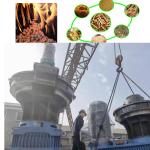 55-160kw Wood Pellet Machine 4-12mm Diameter Feed Pellet Machine