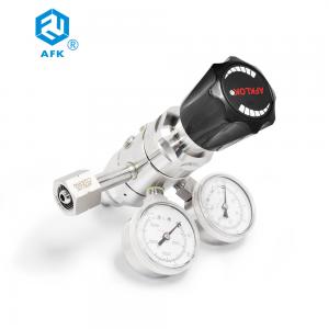 Wholesale AFK SS R31 Precision Pressure Gauge Helium Gas Regulator Two Stage from china suppliers