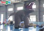 Ferocious Dinosaur Inflatable Cartoon Characters 5m For Exhibition