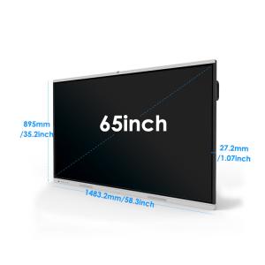 Wholesale HDFocus 65 Inch Smart Board Toughened Glass Material For Education from china suppliers