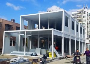 Wholesale Prefabricated Two Floors Detachable Container House from china suppliers