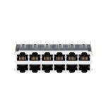 LPJG67547CNL 10/100/1000 Base-T 10p8c Without LED 2x6 Port RJ45 Network