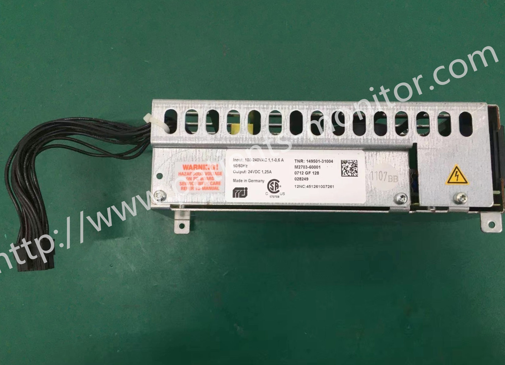 PHiliph Avalon FM20 30 Fetal Monitor Power Supply Board M2703-60001 451261007261 Patient Monitor Parts
