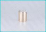 Aluminum Disc Top Cosmetic Bottle Cap Shiny Glossy Gold 20/415 Non Spill