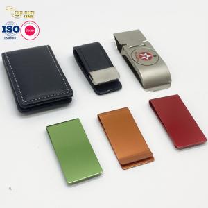 Wholesale Card Holder Metal Wallet Clip Men Engraved Logo Stainless Steel from china suppliers