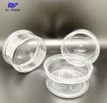 Round Vintage Tobacco Transparent Plastic Can Weed Packaging With Antique Labels