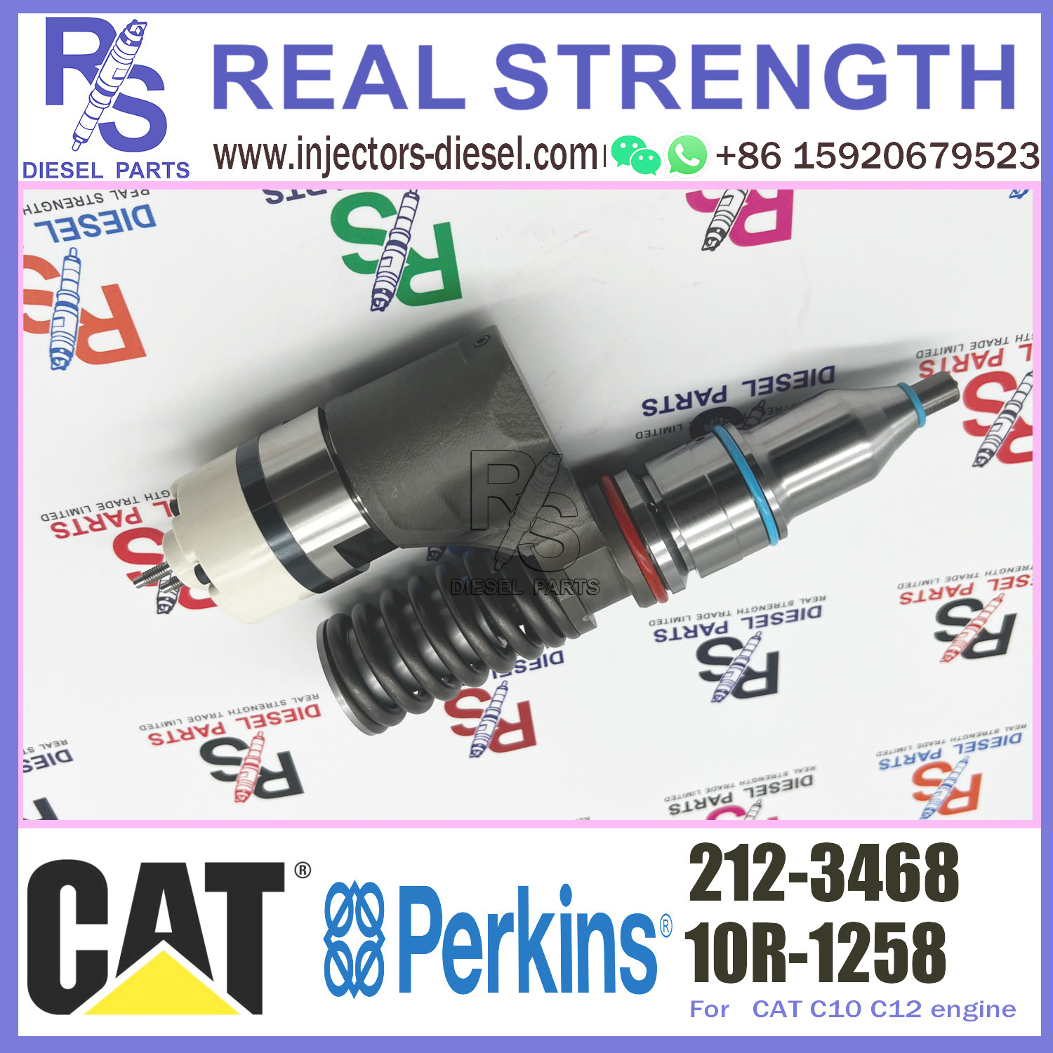 317-5278 Diesel Pump Injectors 350-7555 229-1631 212-3468 For CAT C10 C12