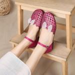 S354 Women's shoes Mori series mesh hole shoes sweet bow knot convenient shoe
