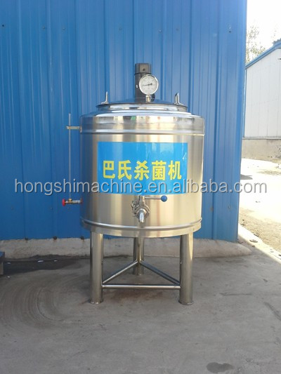 Ss Commercial Milk Pasteurizer Automatic Food Processing Machine For Sale