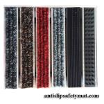 Aluminum Carpet Dust Control Recessed Floor Mat For Public Building