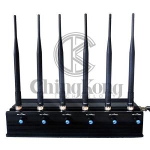Wholesale LOJACK Portable Cell Phone Jammer 6 Antennas Multi Bands Adjustable Power from china suppliers
