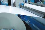 Matte Silver PET Self Adhesive Sticker Paper Roll 50u Surface Thickness Oil Glue
