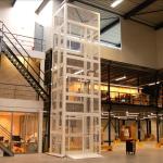 Hydraulic 3T Cage Lift 5m 3000kgs Warehouse Cargo Lift Factory Goods Lift