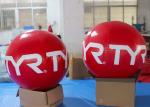 Flexible Sphere Inflatable Marker Buoy Logo Printing For Holiday Event