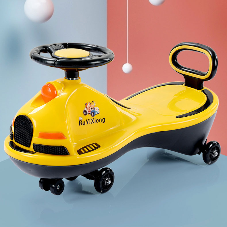 Unisex Children's Scooter Slippery Swinging Car Twist Car Toy for 1-3 Year Old Baby