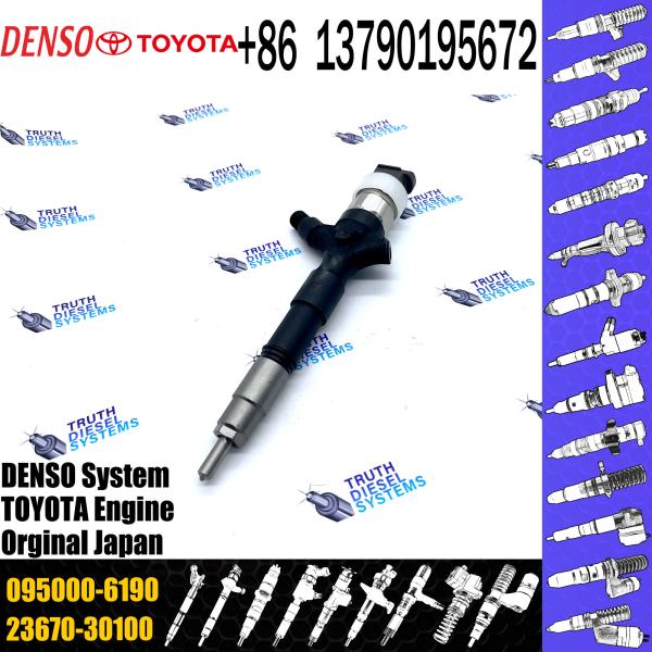 common rail injector 095000-7390 095000-6190 for toyota truck diesel pump
