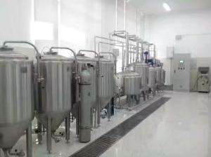 Wholesale 100L Malt Drink Small Brewery Equipment For Pilot Brewery , Testing Brewery from china suppliers