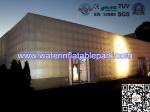 Commercial Inflatable Concert Hall With Blow Up Cubic Tent , Inflatable Hall