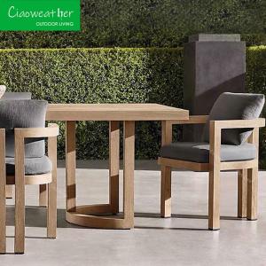 Wholesale Waterproof Teak Garden Chairs for Outdoor Spaces in Hotel Restaurant and Home Settings from china suppliers