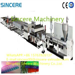 Wholesale PC PP PE Hollow Board Sheet Extruder PVC Sheet Extrusion Machine Customized from china suppliers