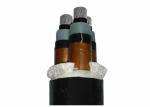 AL/XLPE/PVC Unarmoured Electrical Cable 12/20KV 3 Core 300mm2 XLPE Insulated