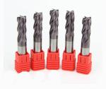 PM -4EL Flattened Tungsten Carbide End Mill Long Cutting Edge PM - 4EL - D3.0