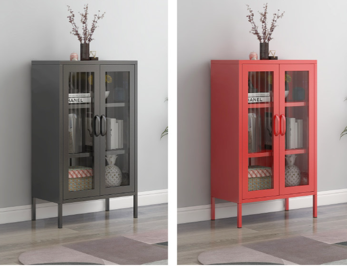 Flat Packing Home Steel Storage Locker Shorty Locker