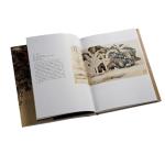 Offset Hardcover Book Printing Cotton Fabric Cover Material With Sleeve