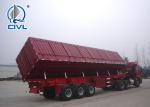 SINOTRUK Mechanical Suspension Tri Axle Semi Trailer Trucks